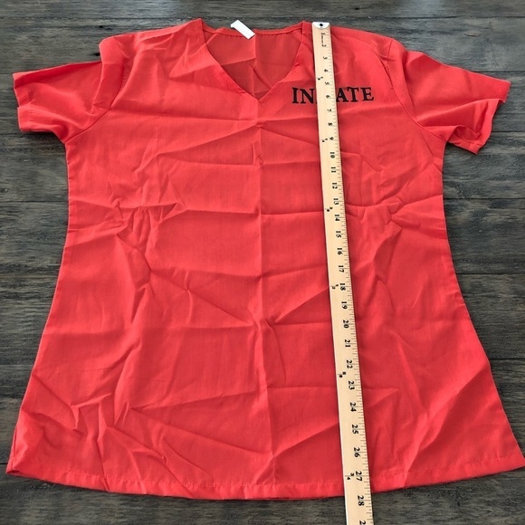 Women's Orange Costume Set - Picture 3 of 9